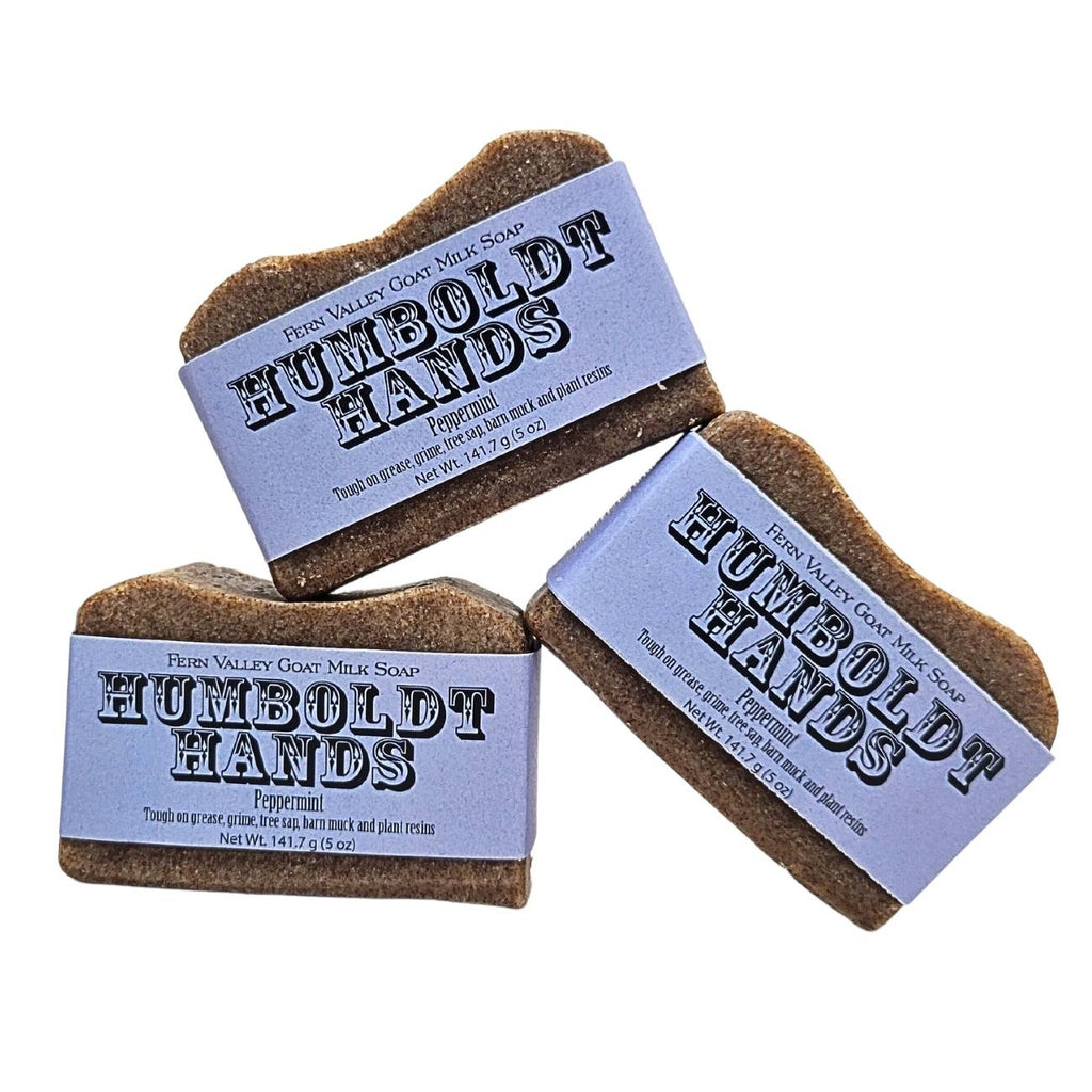 Fern Valley - Natural Goat Milk Soap | Humboldt Hands Heavy-Duty Hand Cleaner | Peppermint