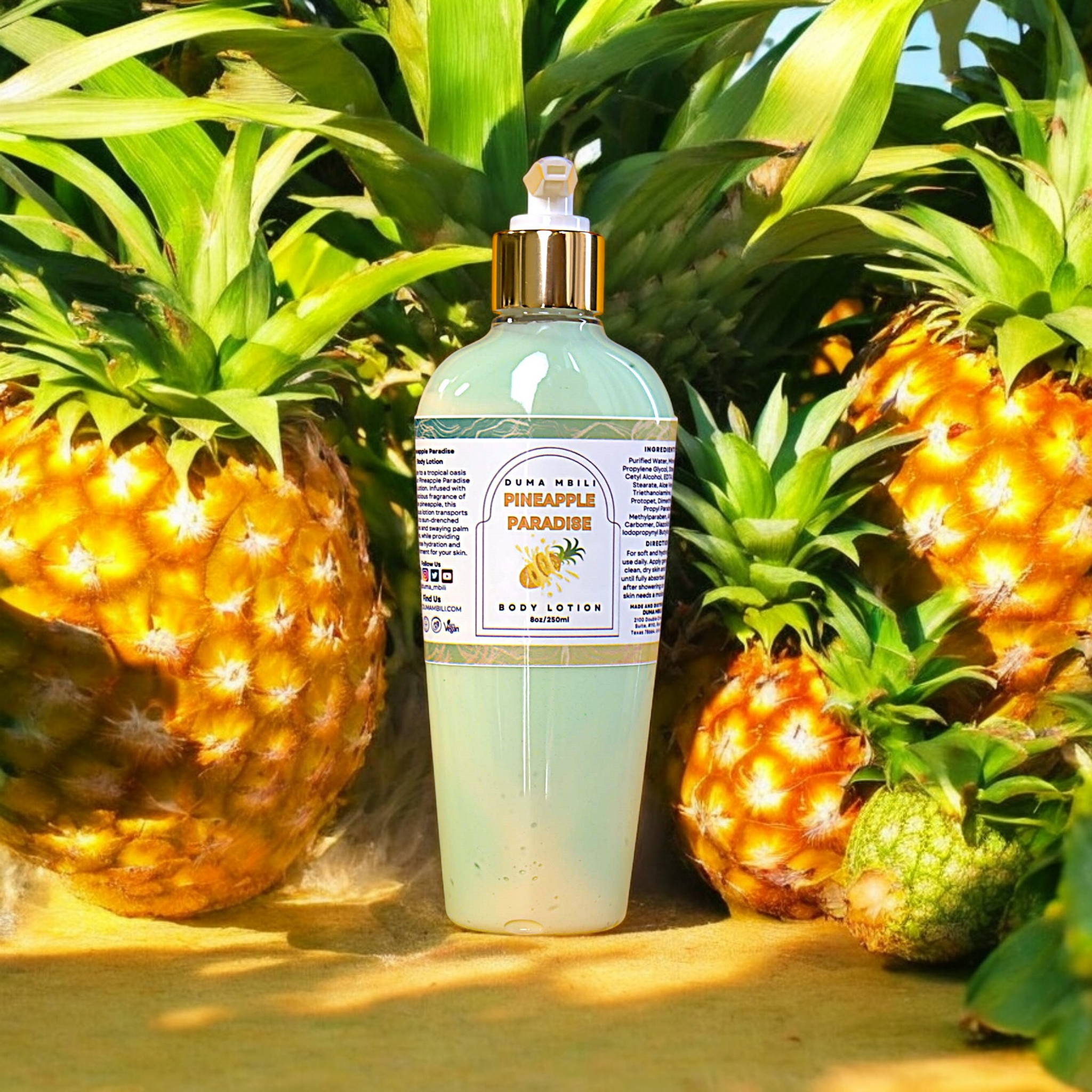 Duma Mbilli - Pineapple Paradise Body Lotion