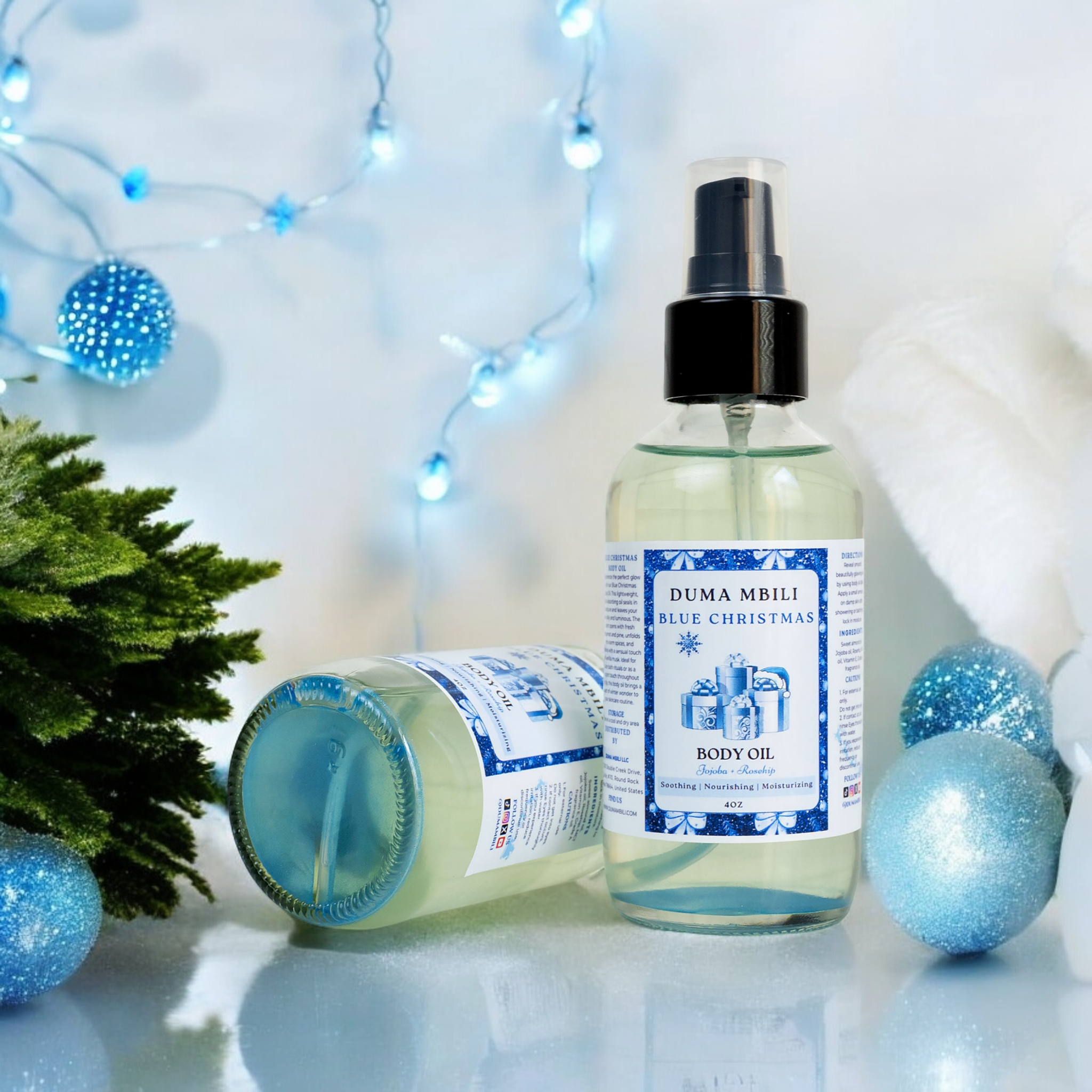 Duma Mbilli - Blue Christmas Body Oil