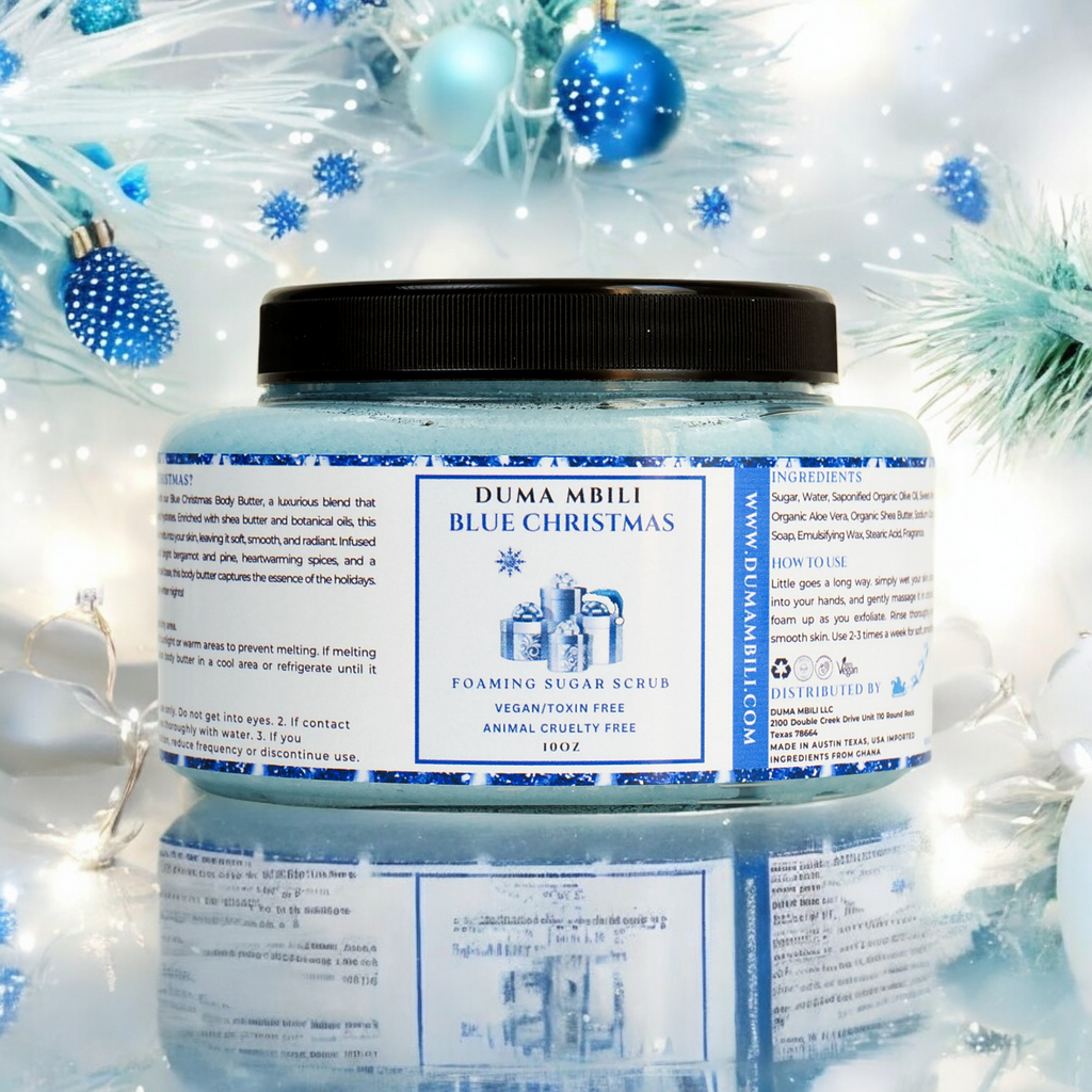 Duma Mbilli - Blue Christmas Foaming Sugar Scrub