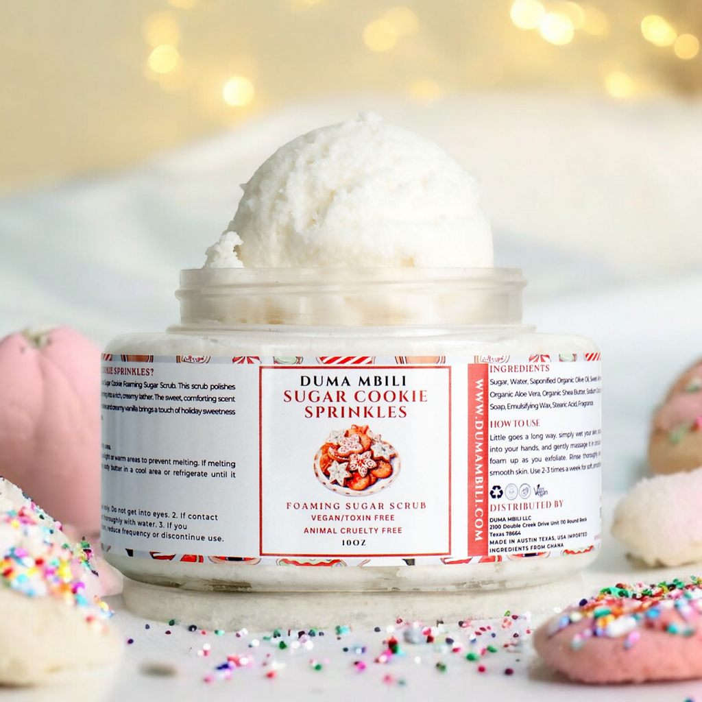 Duma Mbilli - Sugar Cookie Sprinkles Foaming Sugar Scrub