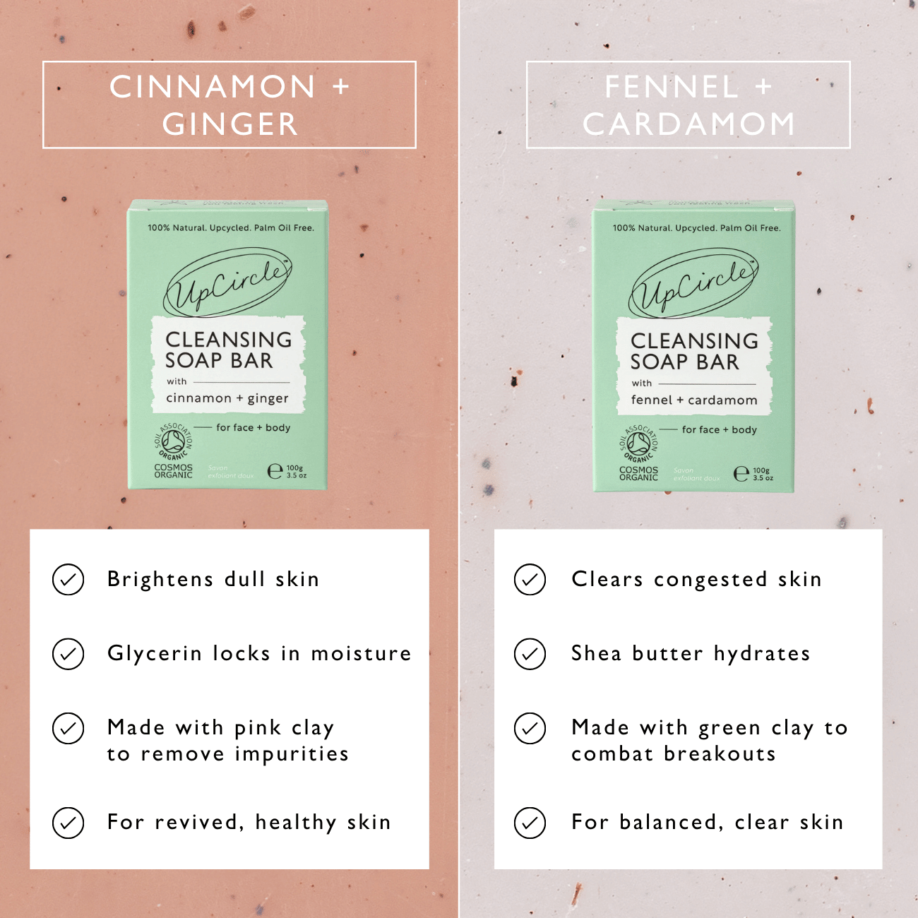UpCircle - Chai Soap Cleansing Duo