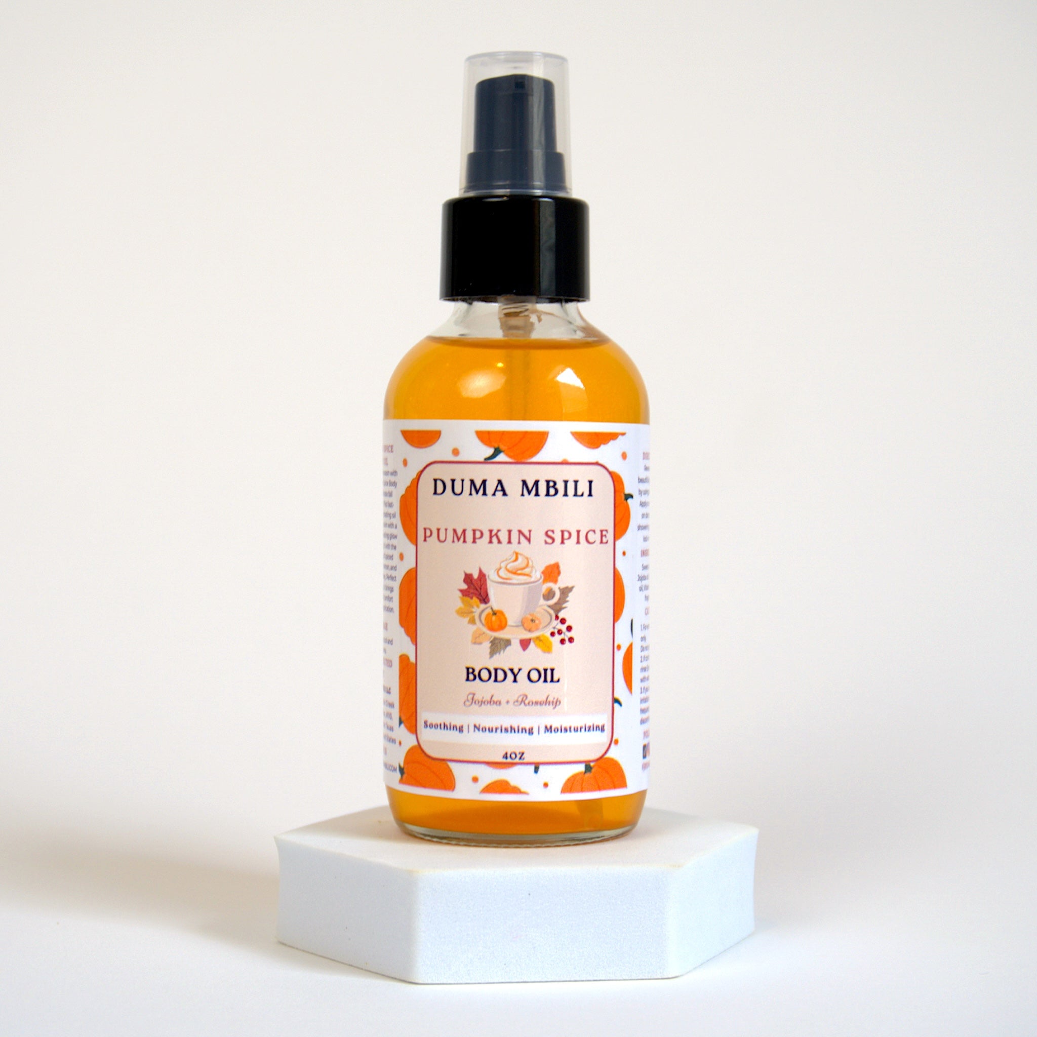 Duma Mbilli - Pumpkin Spice Body Oil