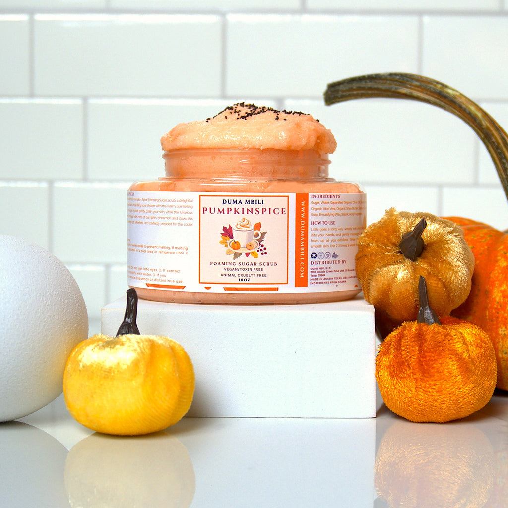 Duma Mbilli - Pumpkin Spice Foaming Body Scrub