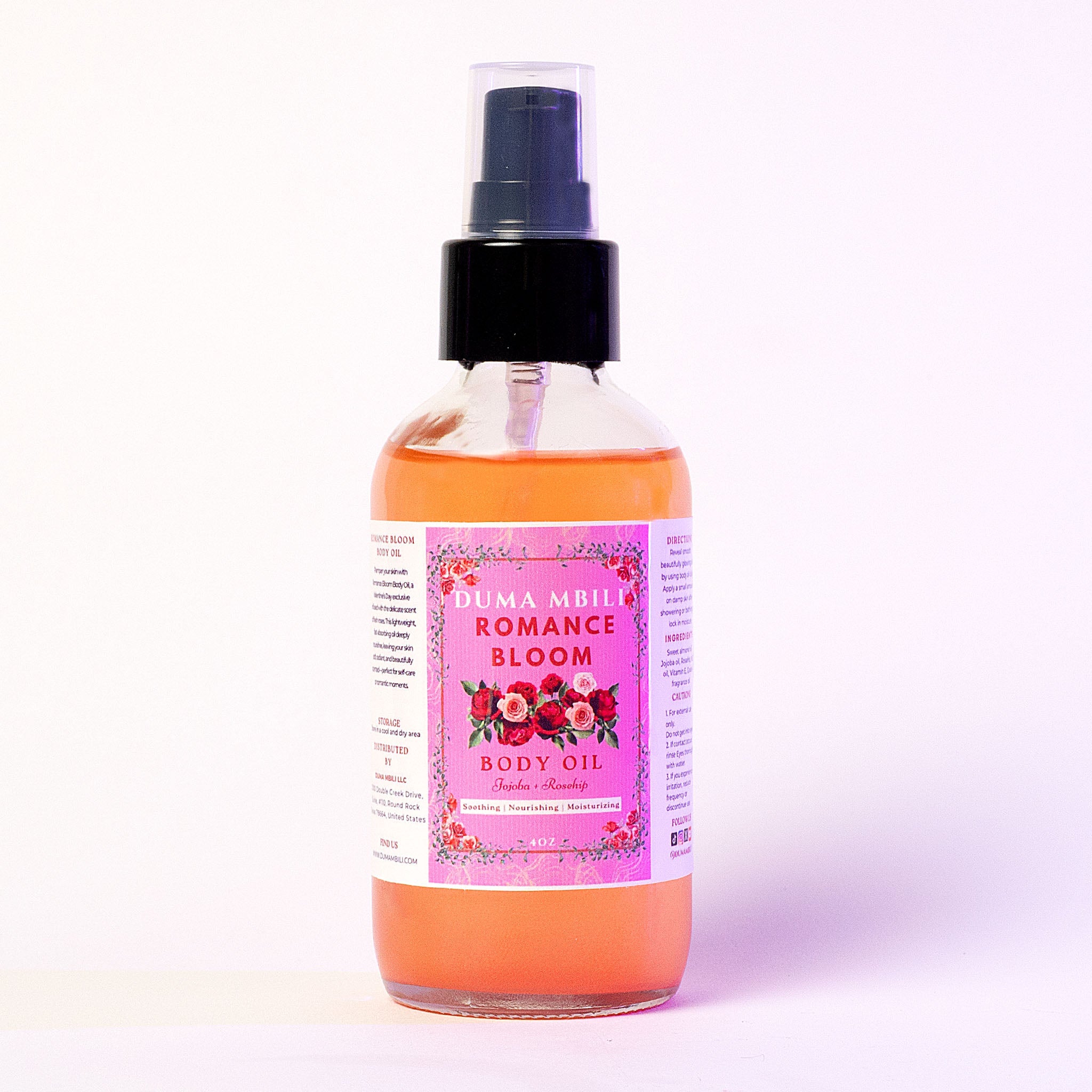 Duma Mbilli - Romance Bloom Body Oil