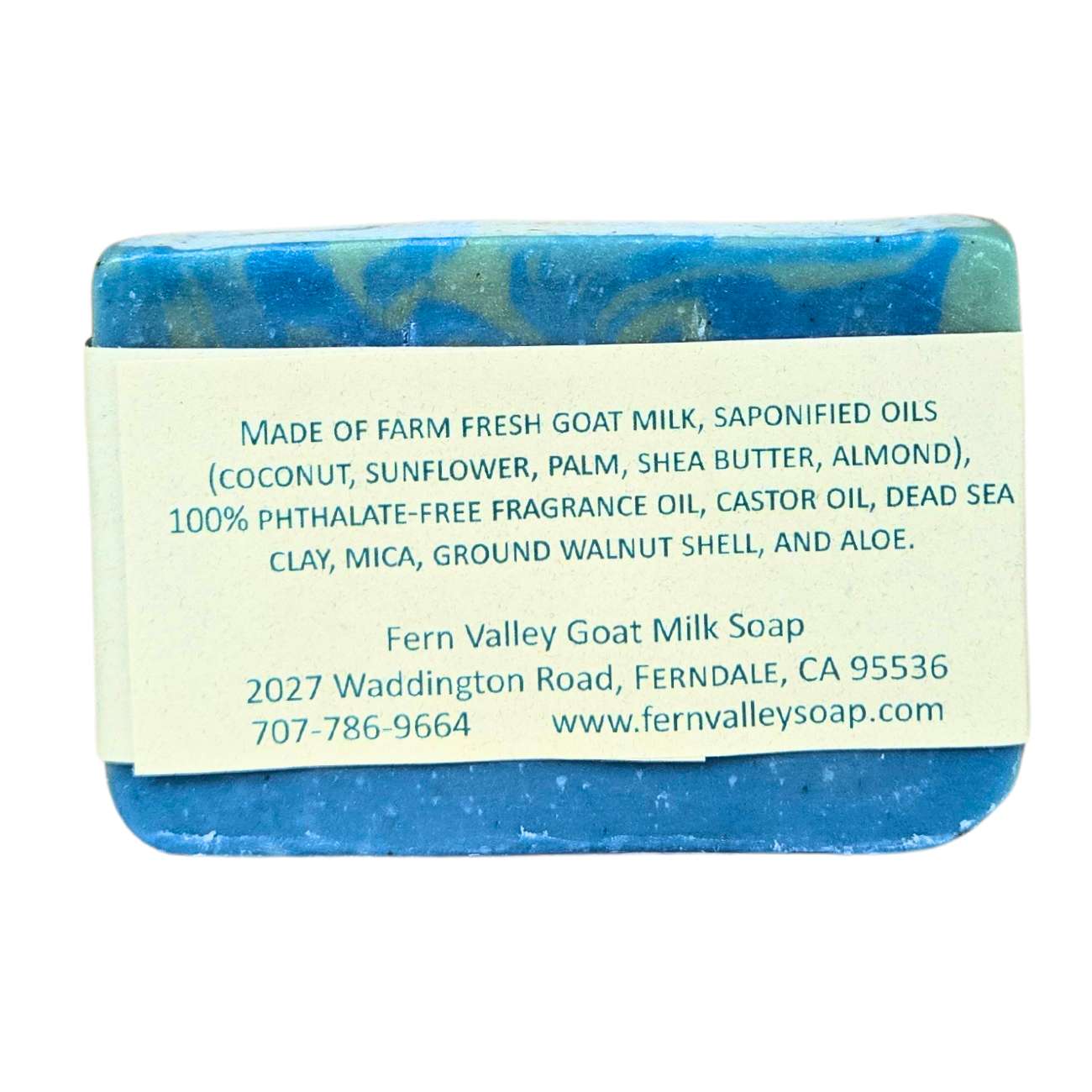 Fern Valley - Natural Goat Milk Soap | Dead Sea Mineral Soap | Seaside Escape