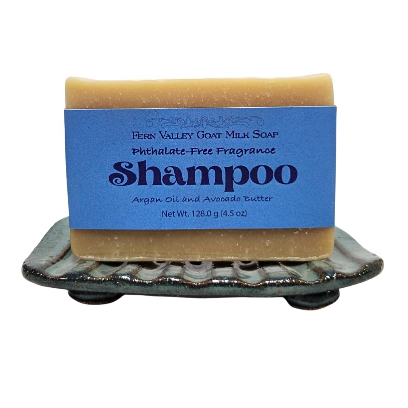 Fern Valley - Handmade Goat Milk Shampoo Bar |  Argan Oil & Avocado Butter | For Him
