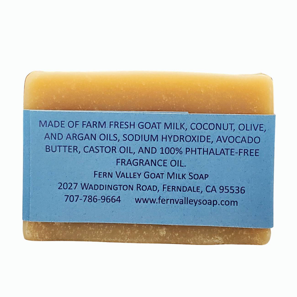 Fern Valley - Handmade Goat Milk Shampoo Bar |  Argan Oil & Avocado Butter | For Him