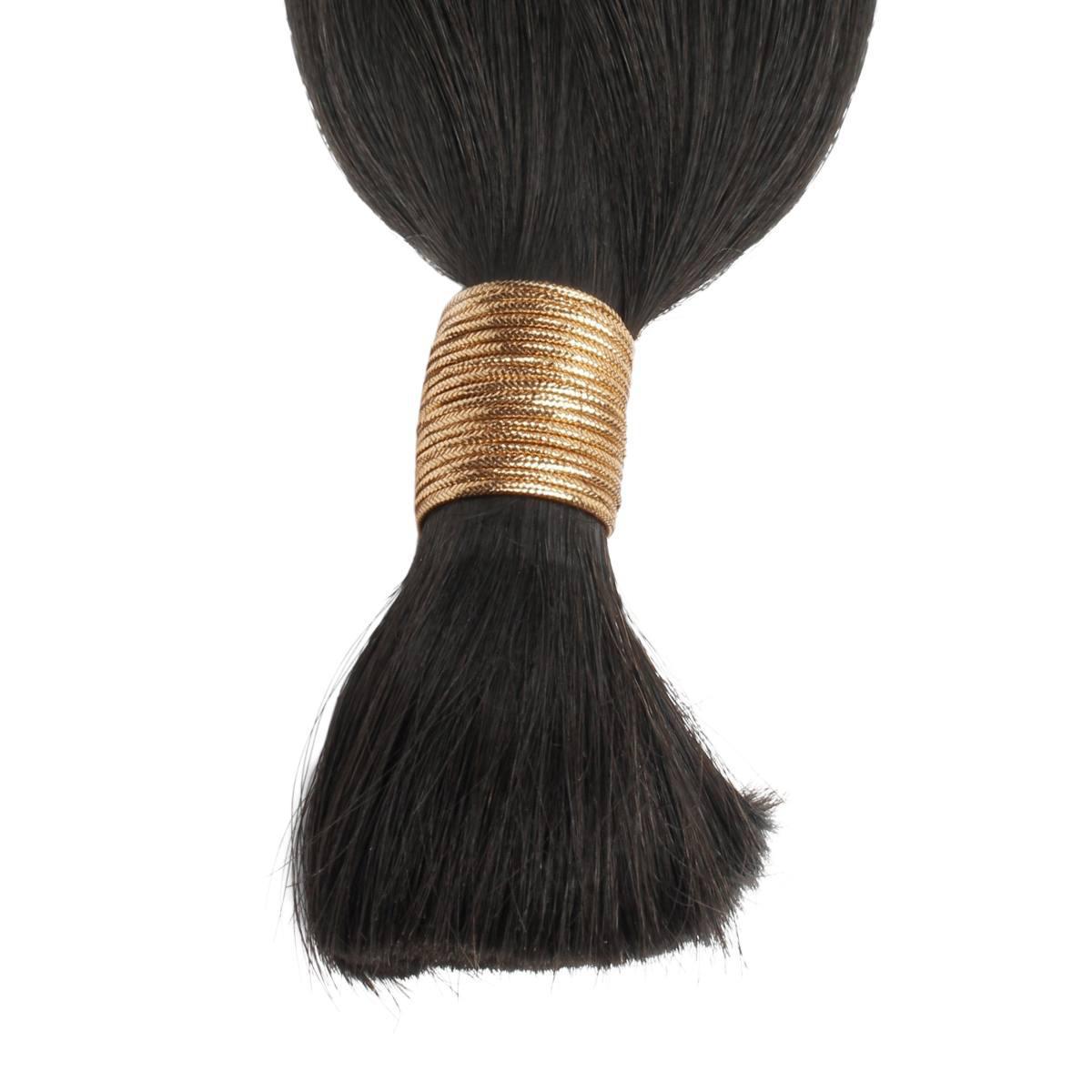 Private Label - Straight Bulk 100% Human Braiding Hair