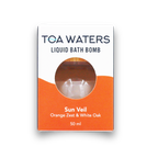 TOA Waters - Sun Veil Liquid Bath Bomb - Orange Zest and White Oak