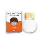 TOA Waters - Sun Veil Liquid Bath Bomb - Orange Zest and White Oak