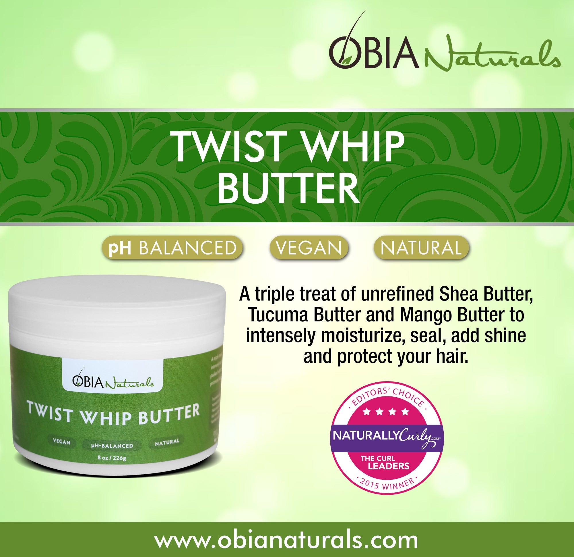 OBIA Naturals - Twist Whip Butter