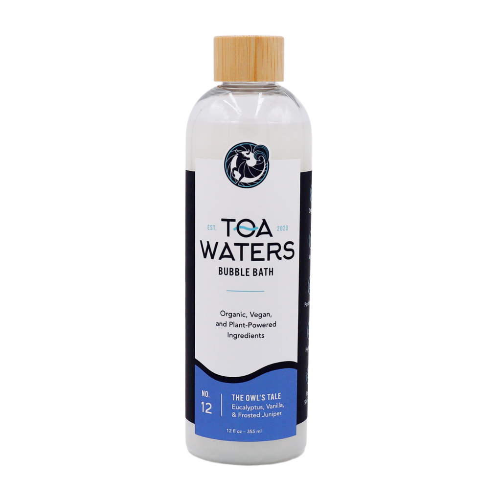 TOA Waters - The Owl's Tale Bubble Bath - Eucalyptus, Vanilla, and Frosted Juniper