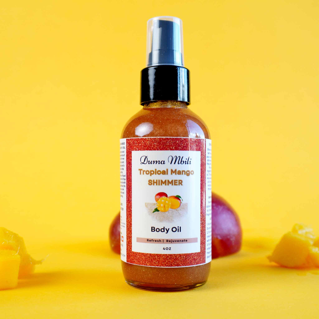 Duma Mbilli - Tropical Mango Shimmer Body Oil
