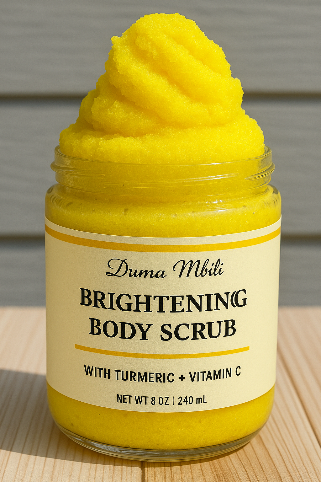 Duma Mbilli - Turmeric Body Scrub
