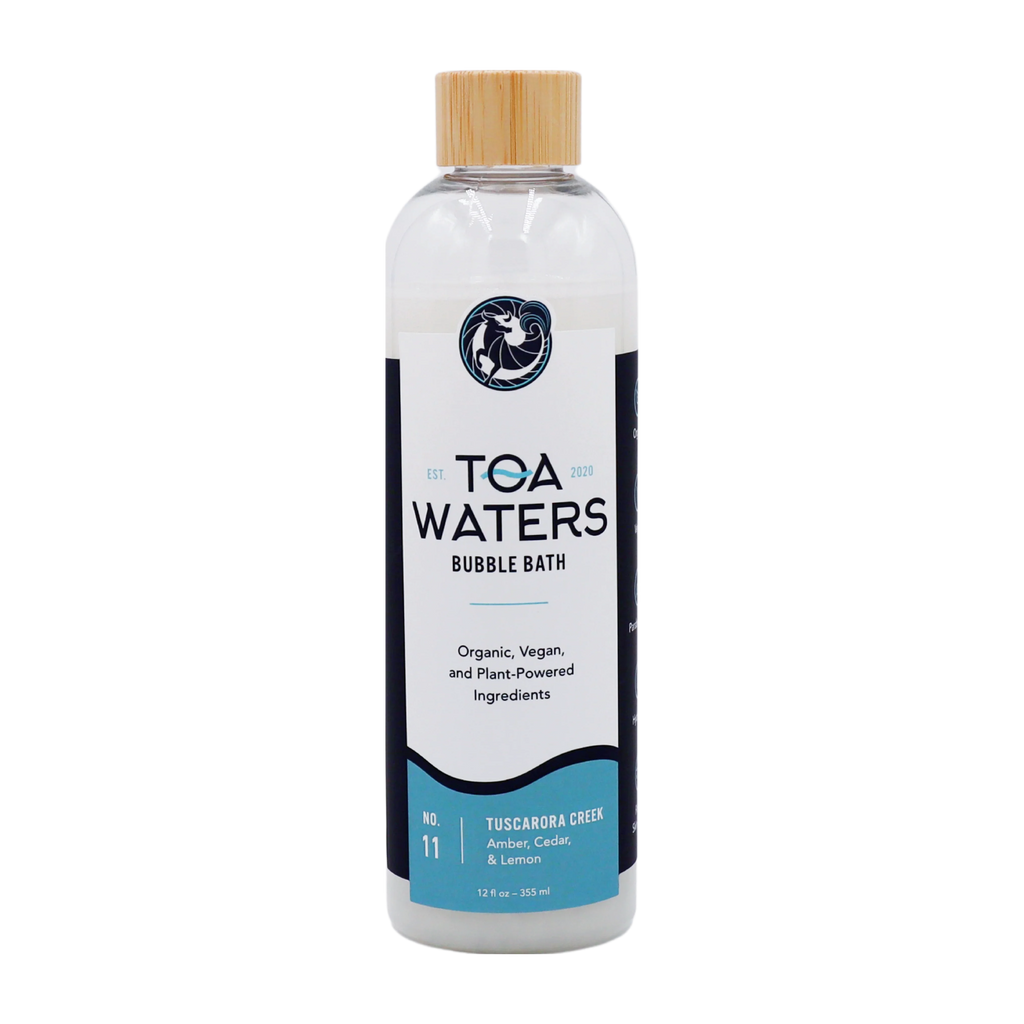 TOA Waters - Tuscarora Creek Bubble Bath - Amber, Cedar, and Lemon