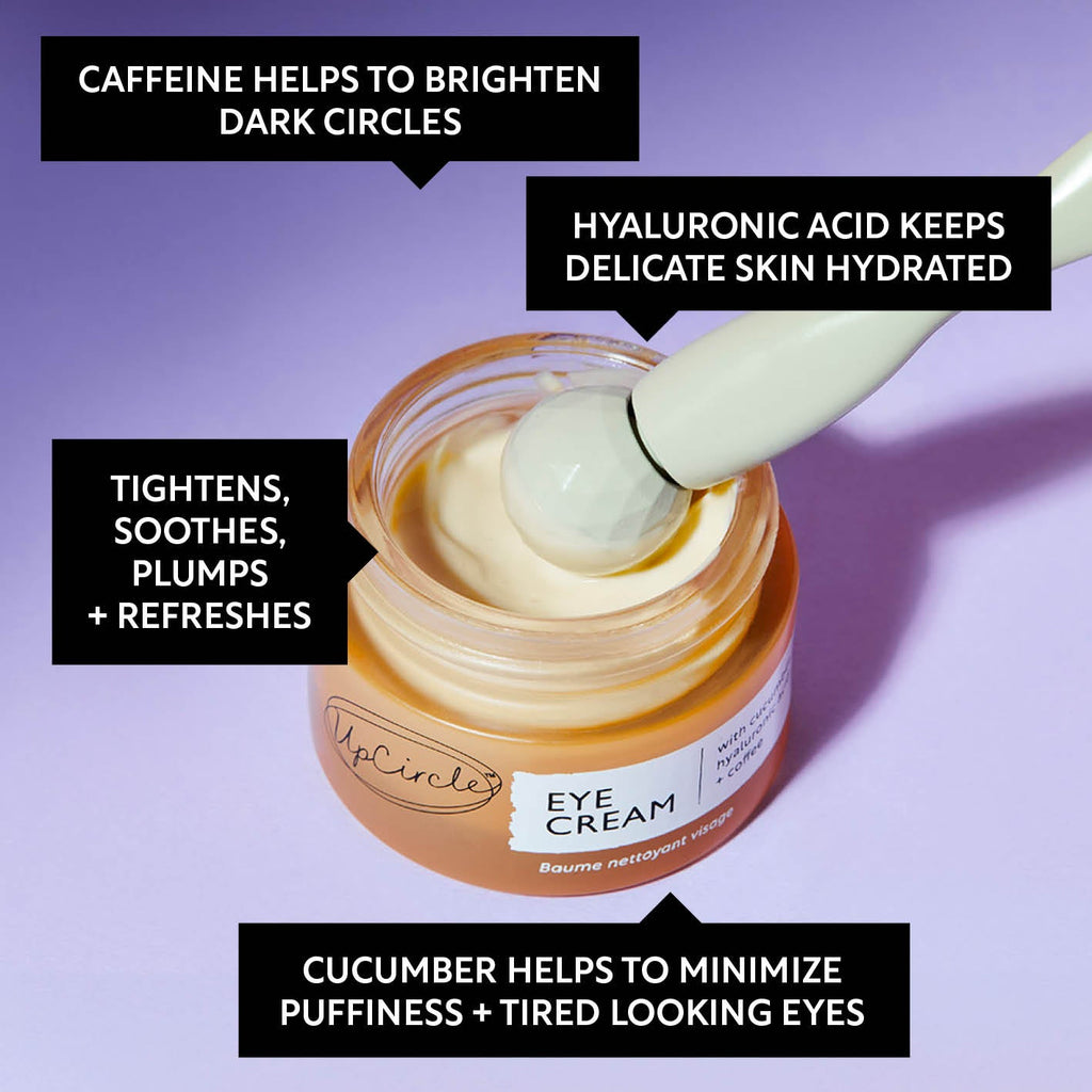 UpCircle - Eye Cream with Hyaluronic Acid & Coffee