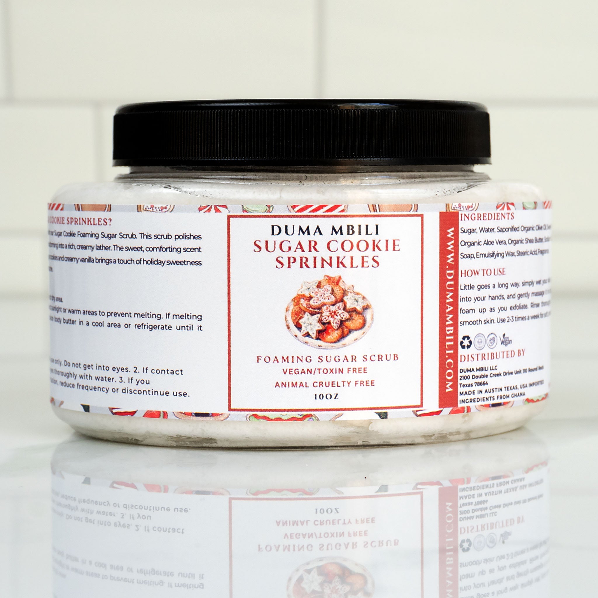 Duma Mbilli - Sugar Cookie Sprinkles Foaming Sugar Scrub