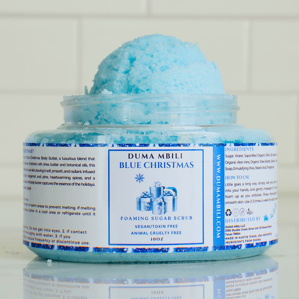 Duma Mbilli - Blue Christmas Foaming Sugar Scrub