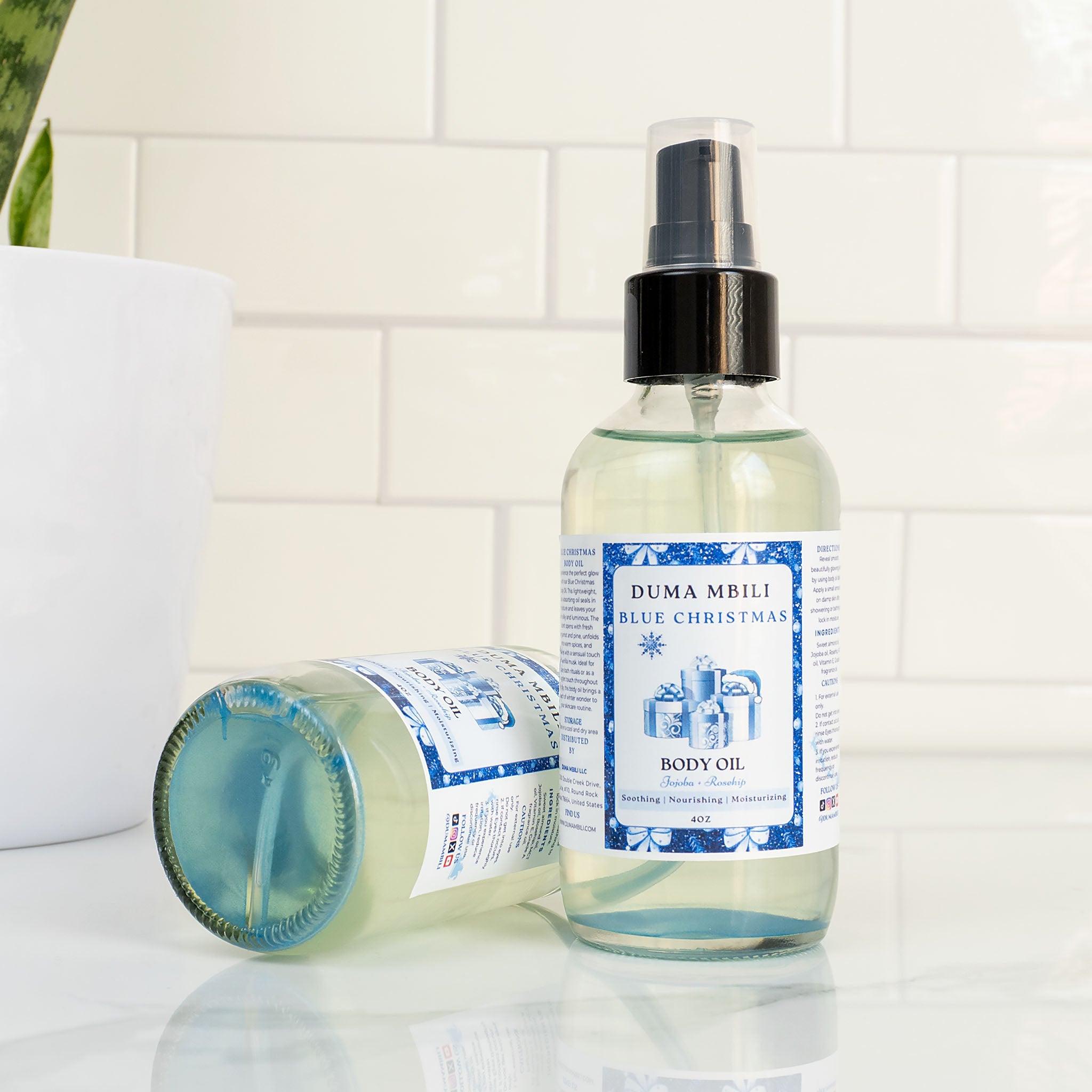 Duma Mbilli - Blue Christmas Body Oil