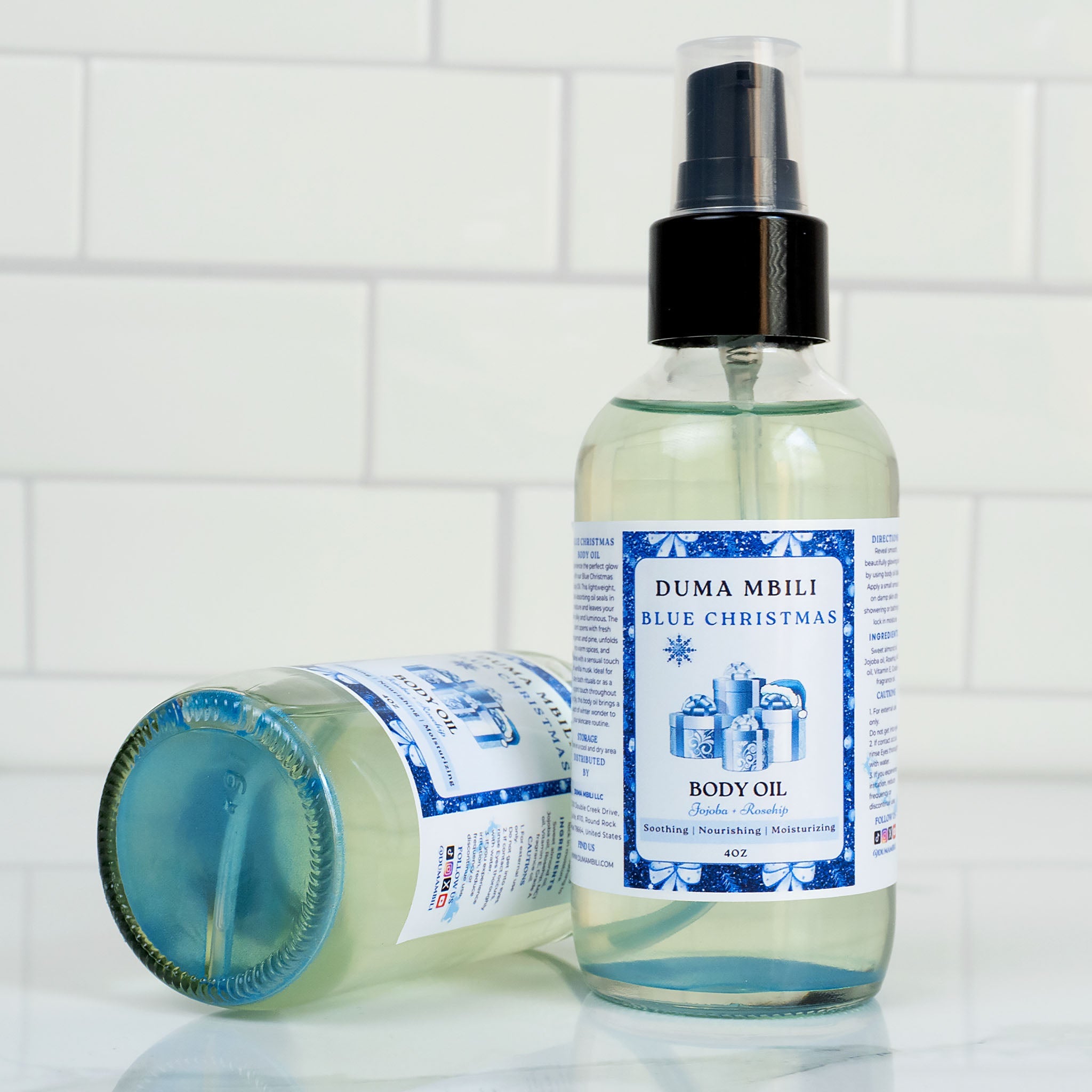 Duma Mbilli - Blue Christmas Body Oil