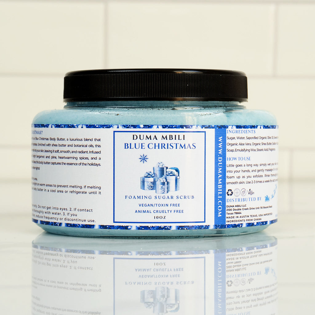 Duma Mbilli - Blue Christmas Foaming Sugar Scrub