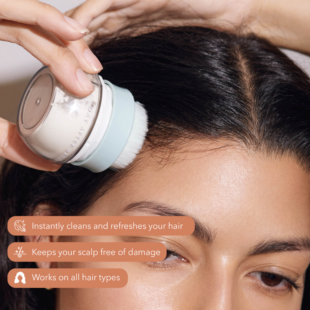 m’Chel Haircare - Day After™ Brush + Refill Bundle Clean Dry Shampoo
