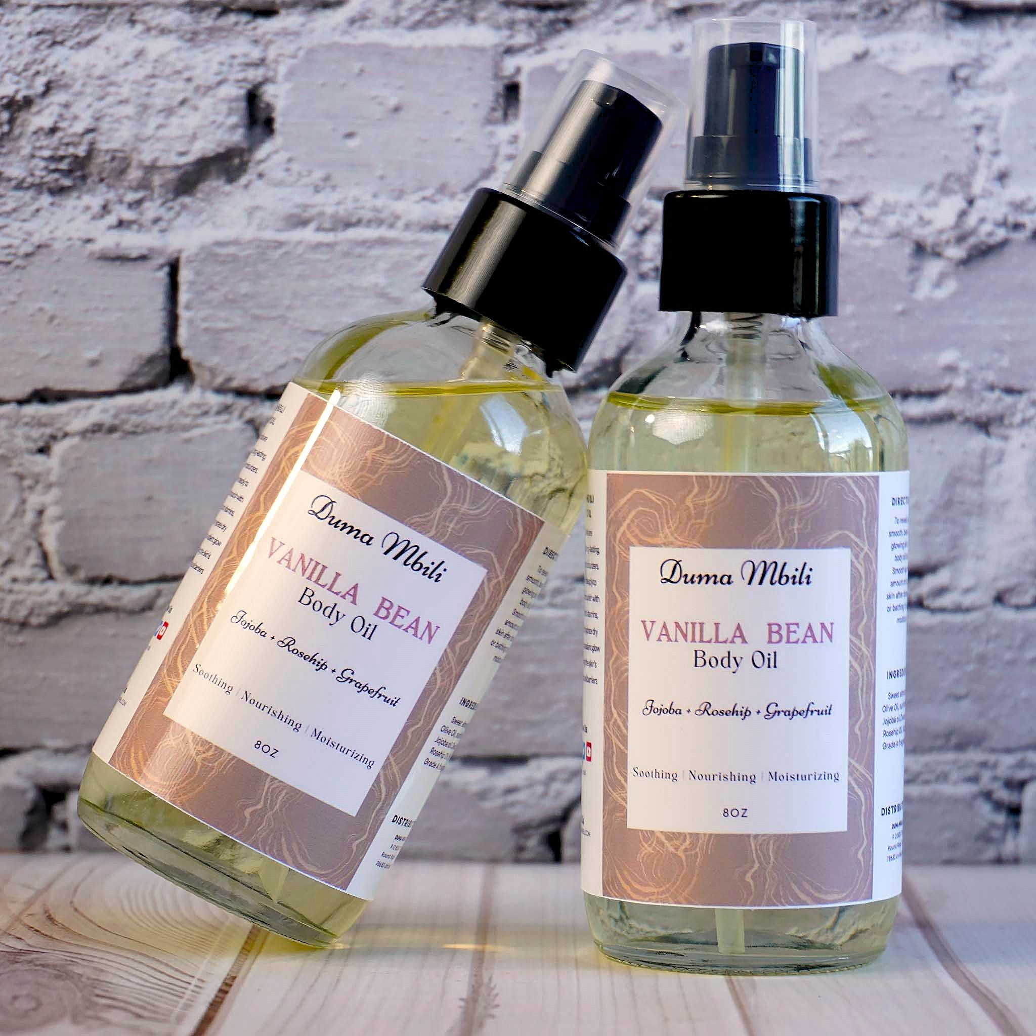 Duma Mbilli - Vanilla Bean Body Oil