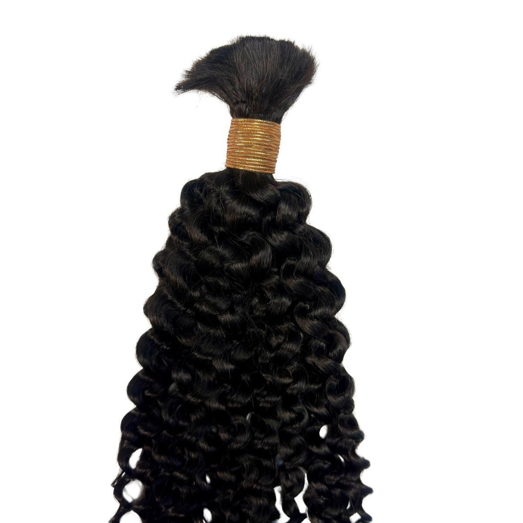 Private Label - Water Wave Bulk 100% Human Braiding Hair