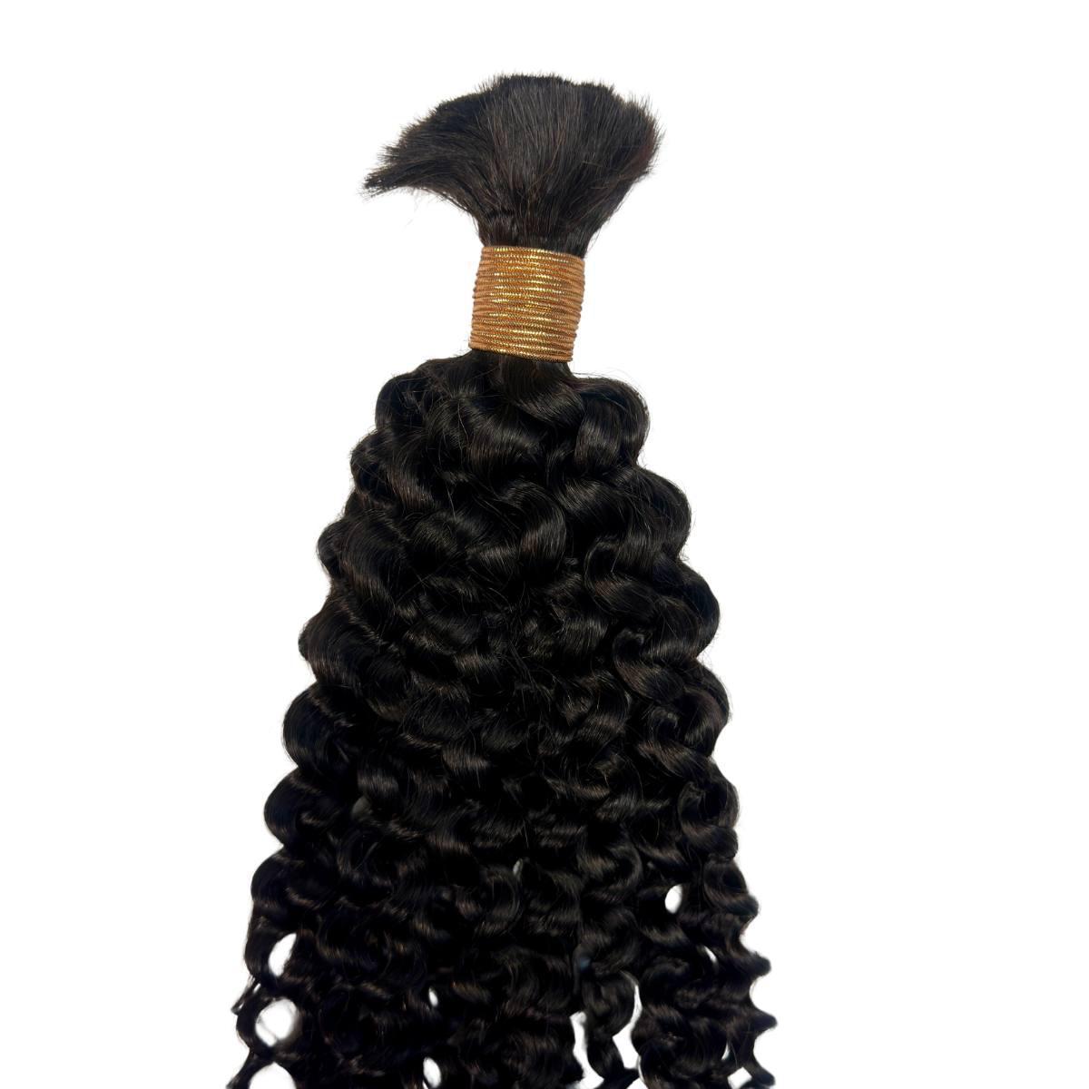 Private Label - Water Wave Bulk 100% Human Braiding Hair