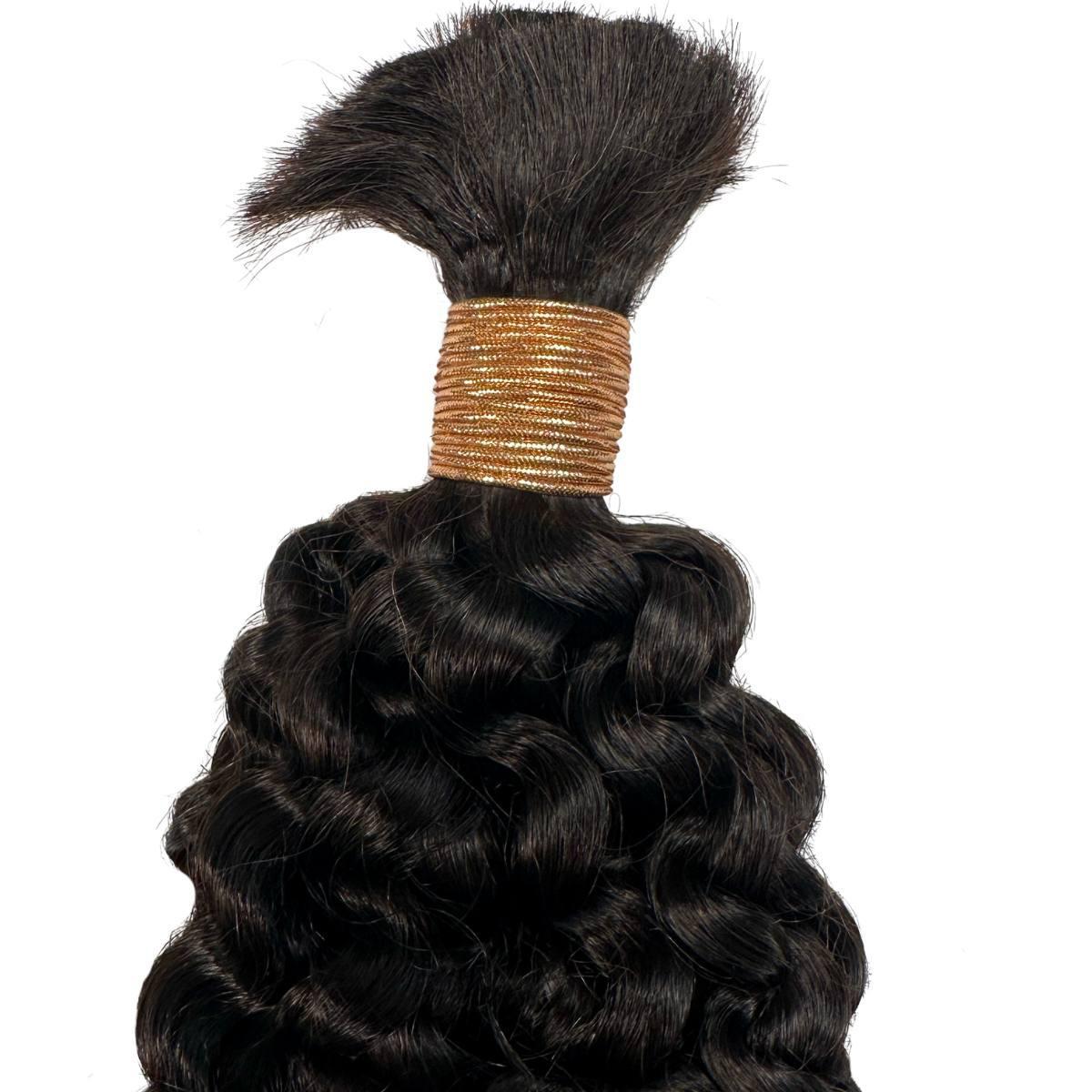 Private Label - Water Wave Bulk 100% Human Braiding Hair