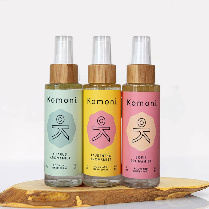 Komoni - Clarus Aromamist - Body, Room &  Linen Spray