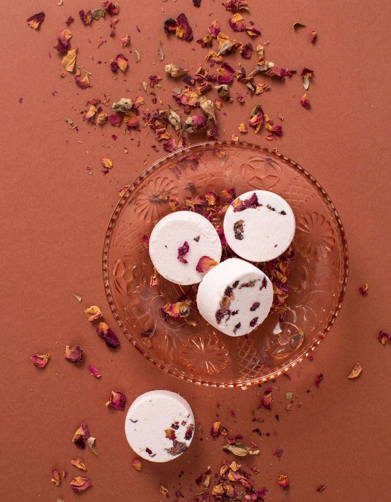 Thulisa Naturals - Balance Rose Shower Steamers -4 Pack