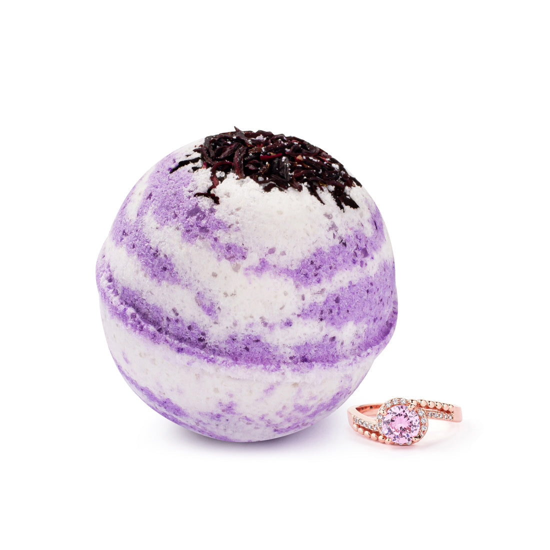 JewelScent - Berry Hibiscus 10oz Jewelry Bath Bomb
