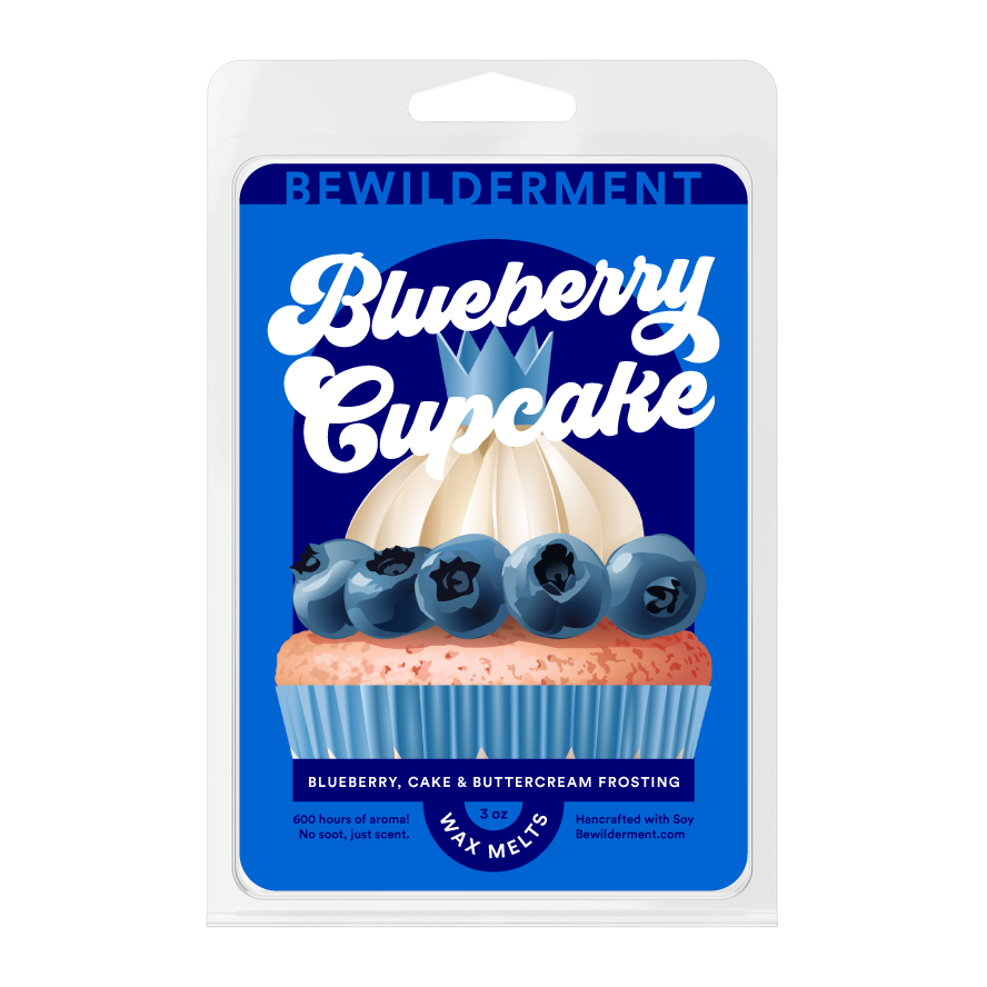 Bewilderment - Blueberry Cupcakes Wax Melts
