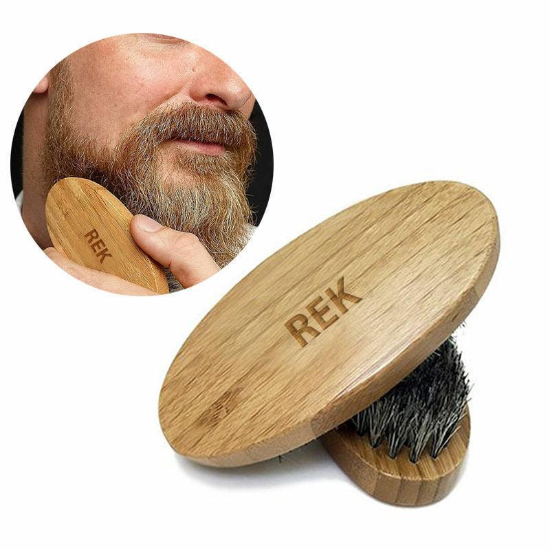 REK Cosmetics - Boar Bristles Beard Brush