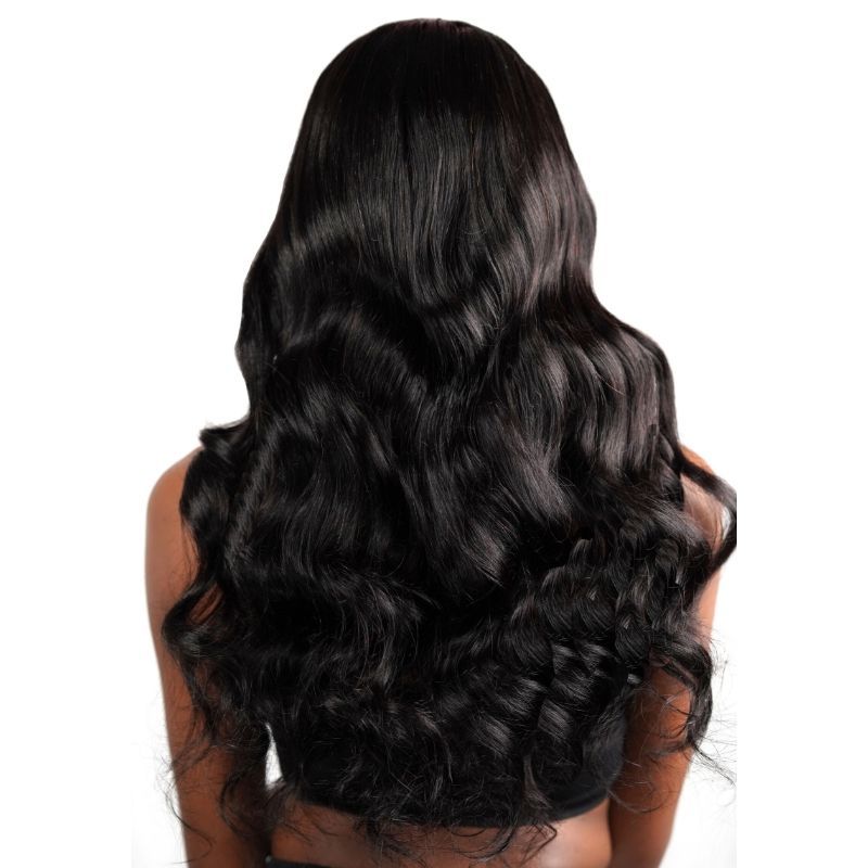 Private Label - Body Wave 13x4 Transparent Lace Front Human Hair Wig