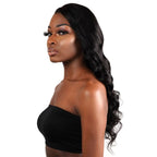 Private Label - Body Wave 13x4 Transparent Lace Front Human Hair Wig