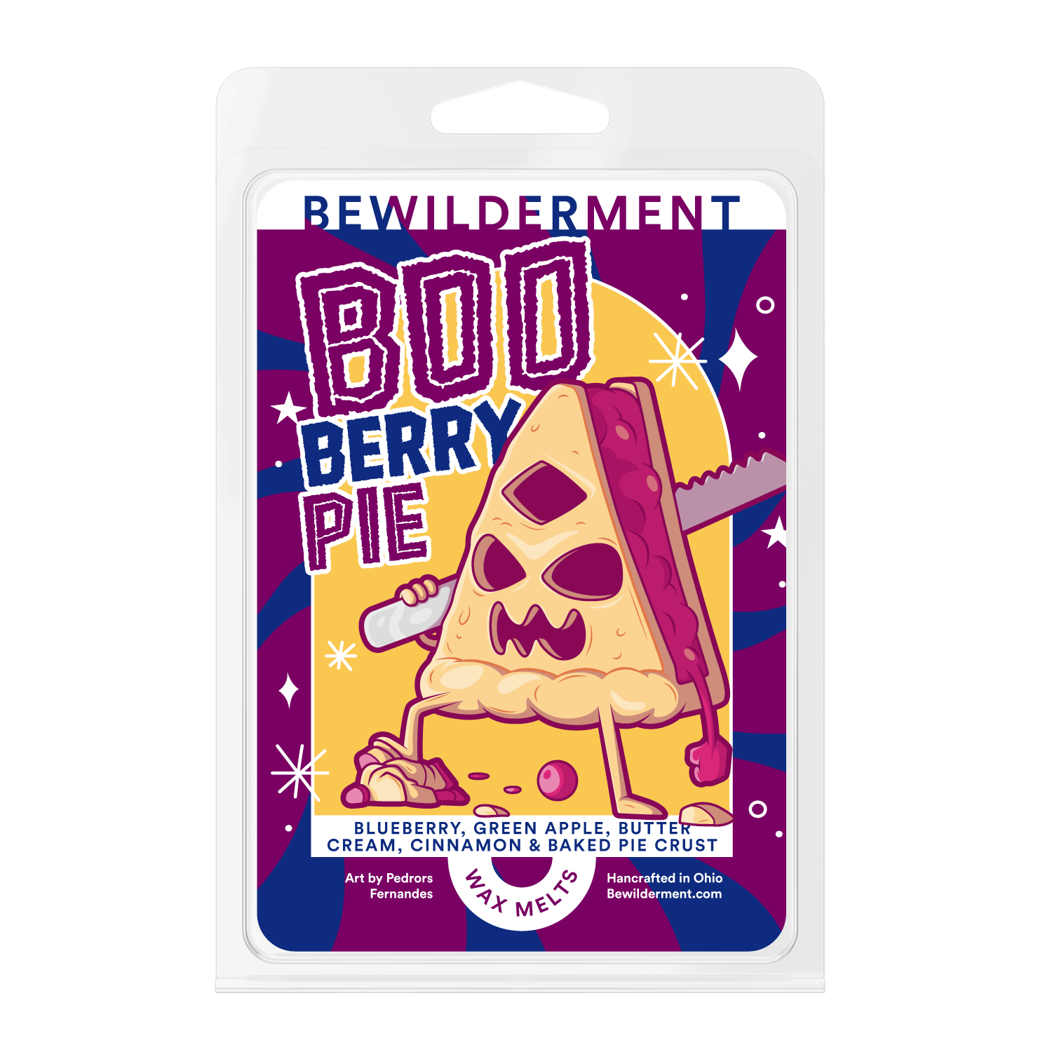 Bewilderment - Boo Berry Pie Wax Melts