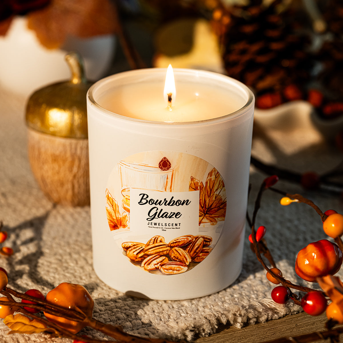 JewelScent - Bourbon Glaze 10oz Signature Jewelry Candle