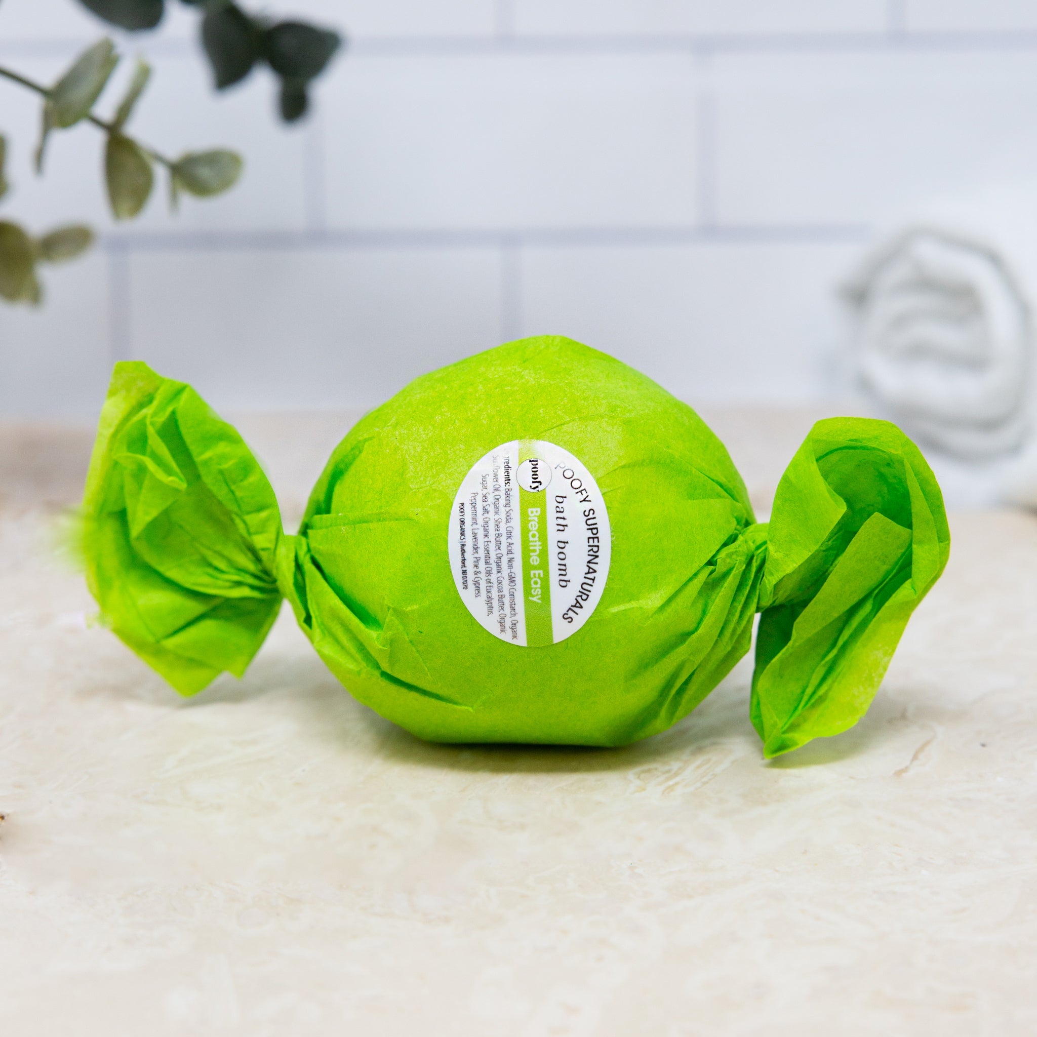 Poofy Organics - Breathe Easy Bath Bomb