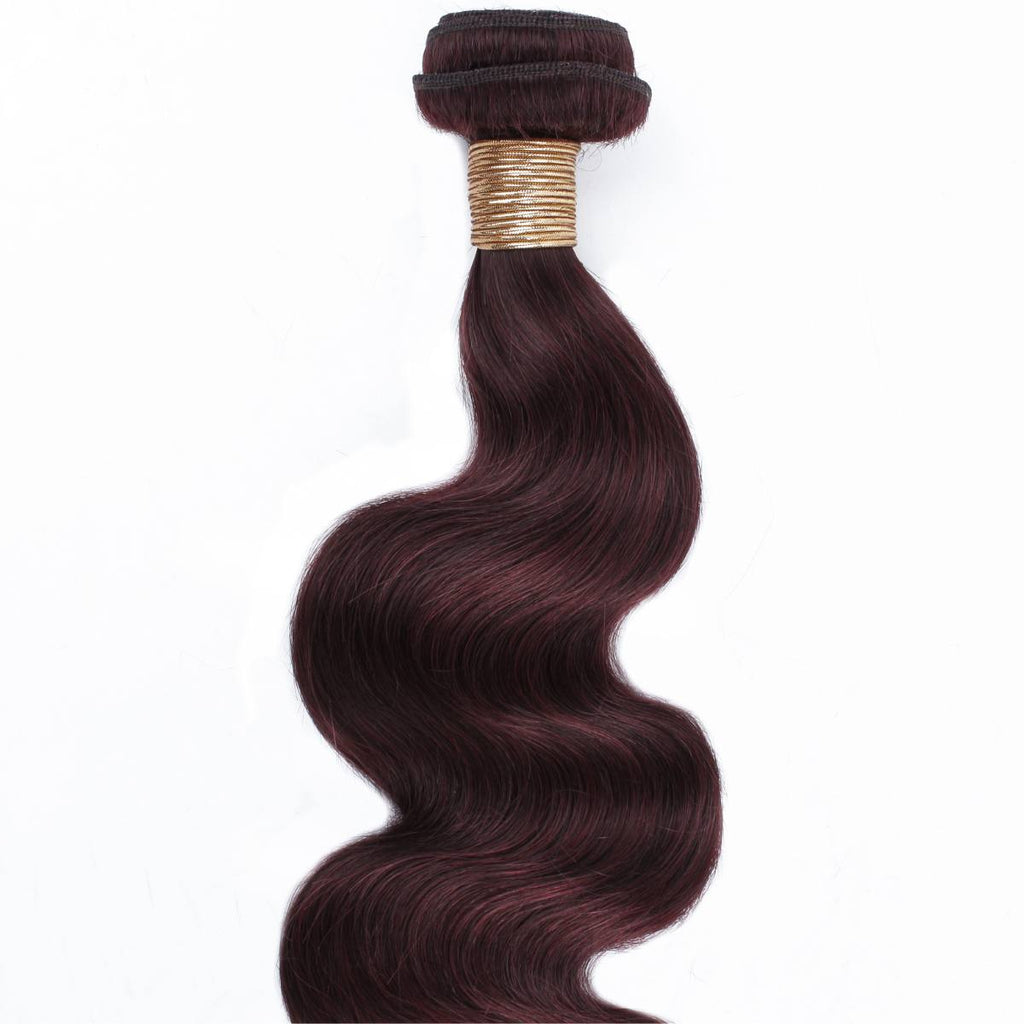 Private Label - Burgundy Body Wave 100% Human Hair Bundles