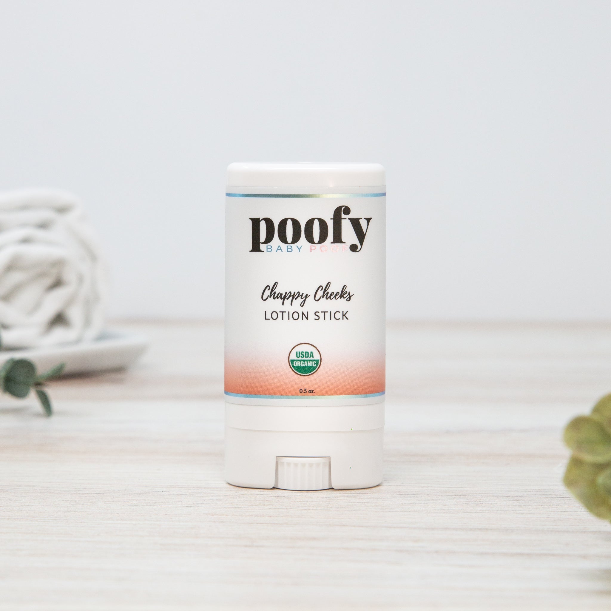 Poofy Organics - Chappy Cheeks Lotion Stick Organic