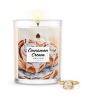 JewelScent - Cinnamon Cream 18oz Home Jewelry Candle