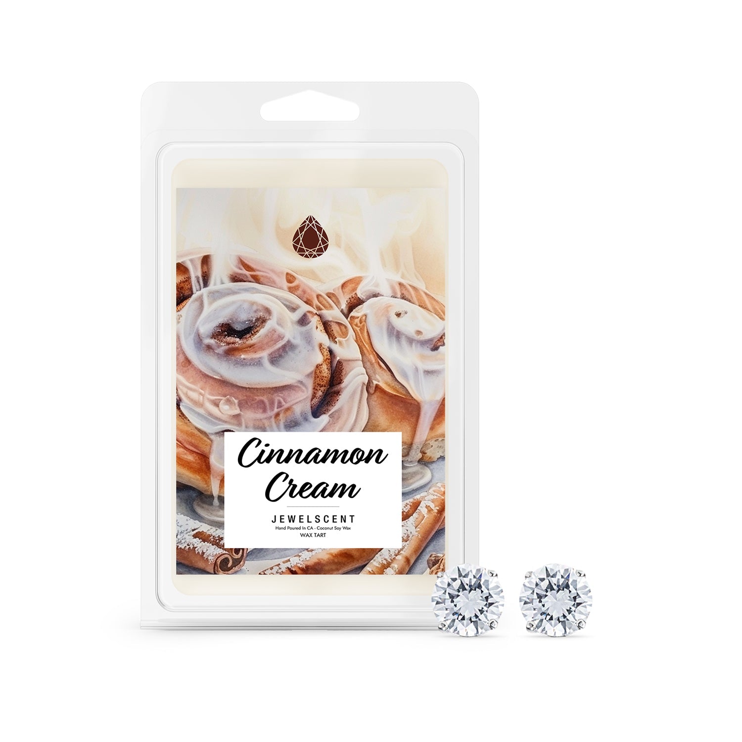 JewelScent - Cinnamon Cream Jewelry Wax Tart