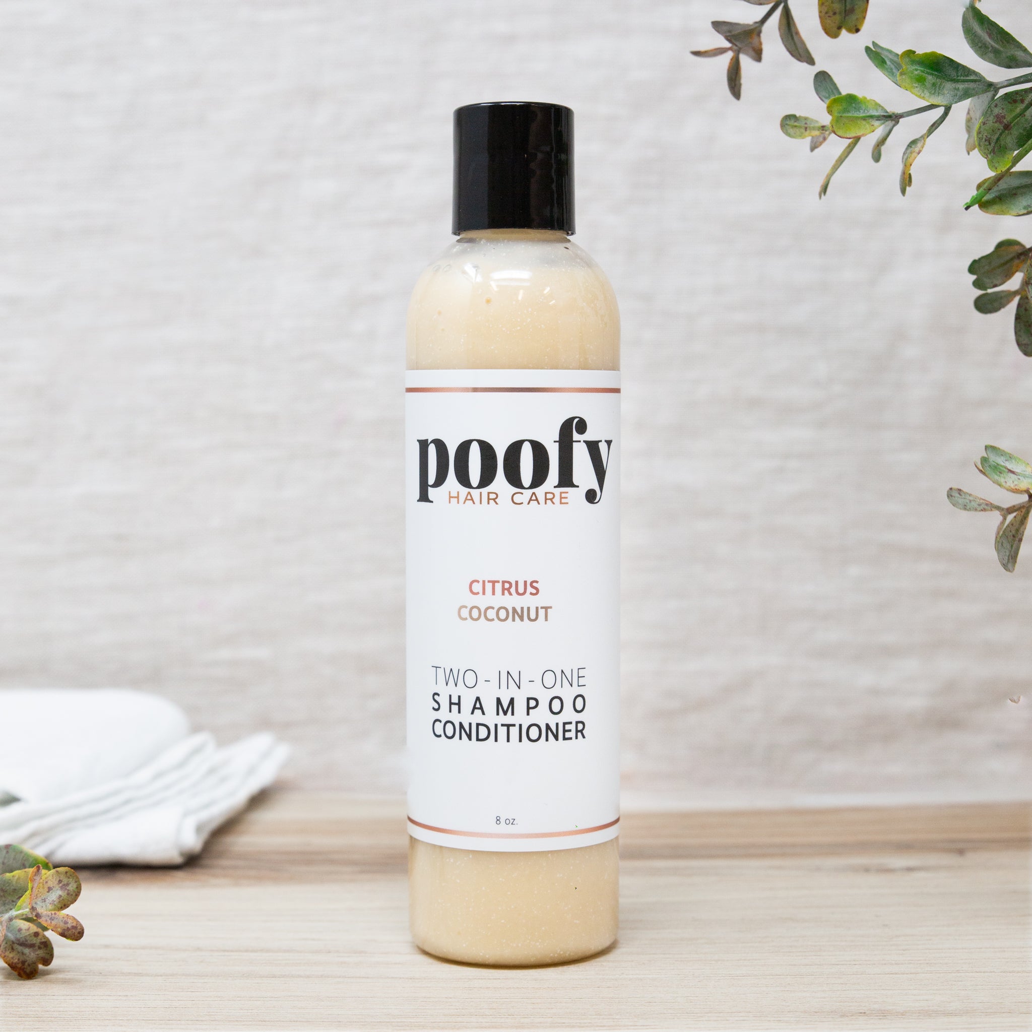 Poofy Organics - 2-in-1 Citrus Coconut Shampoo + Conditioner