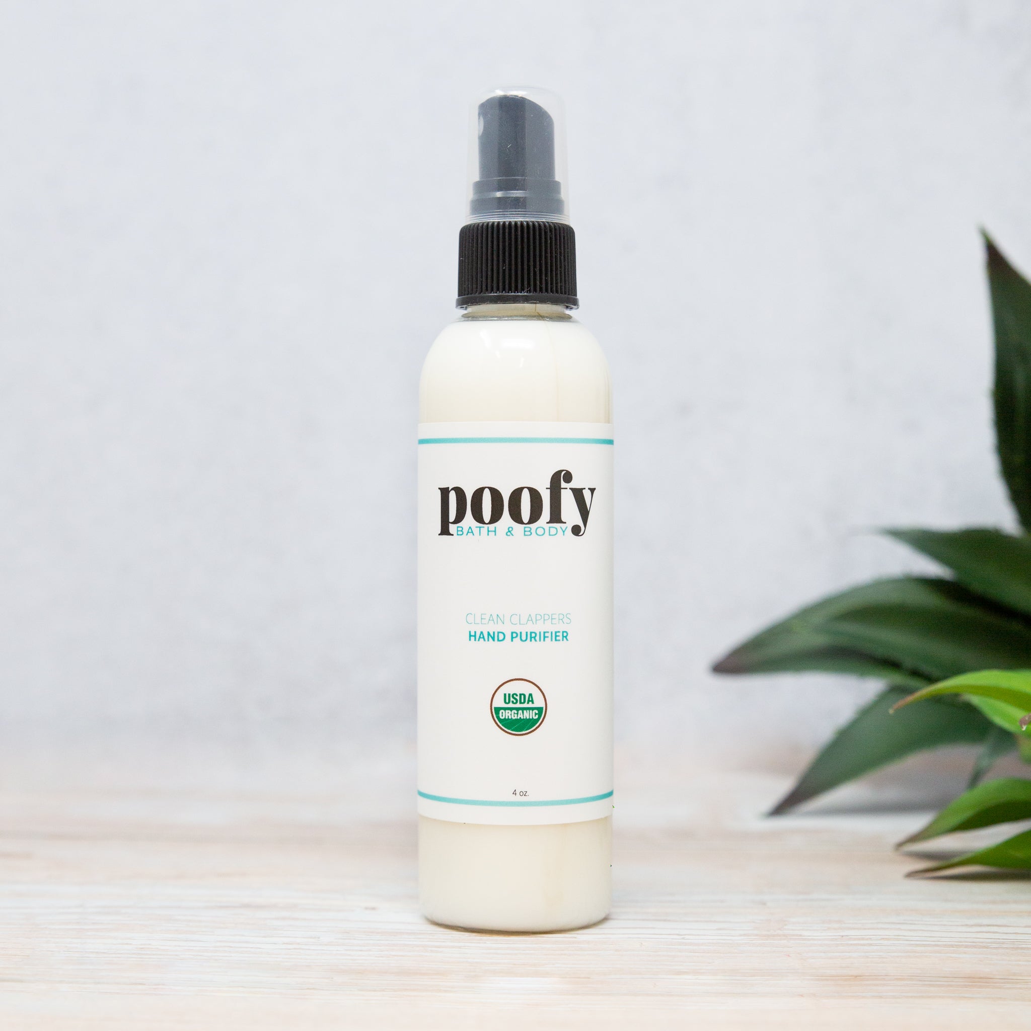Poofy Organics - Clean Clappers Hand Purifier Organic 4oz