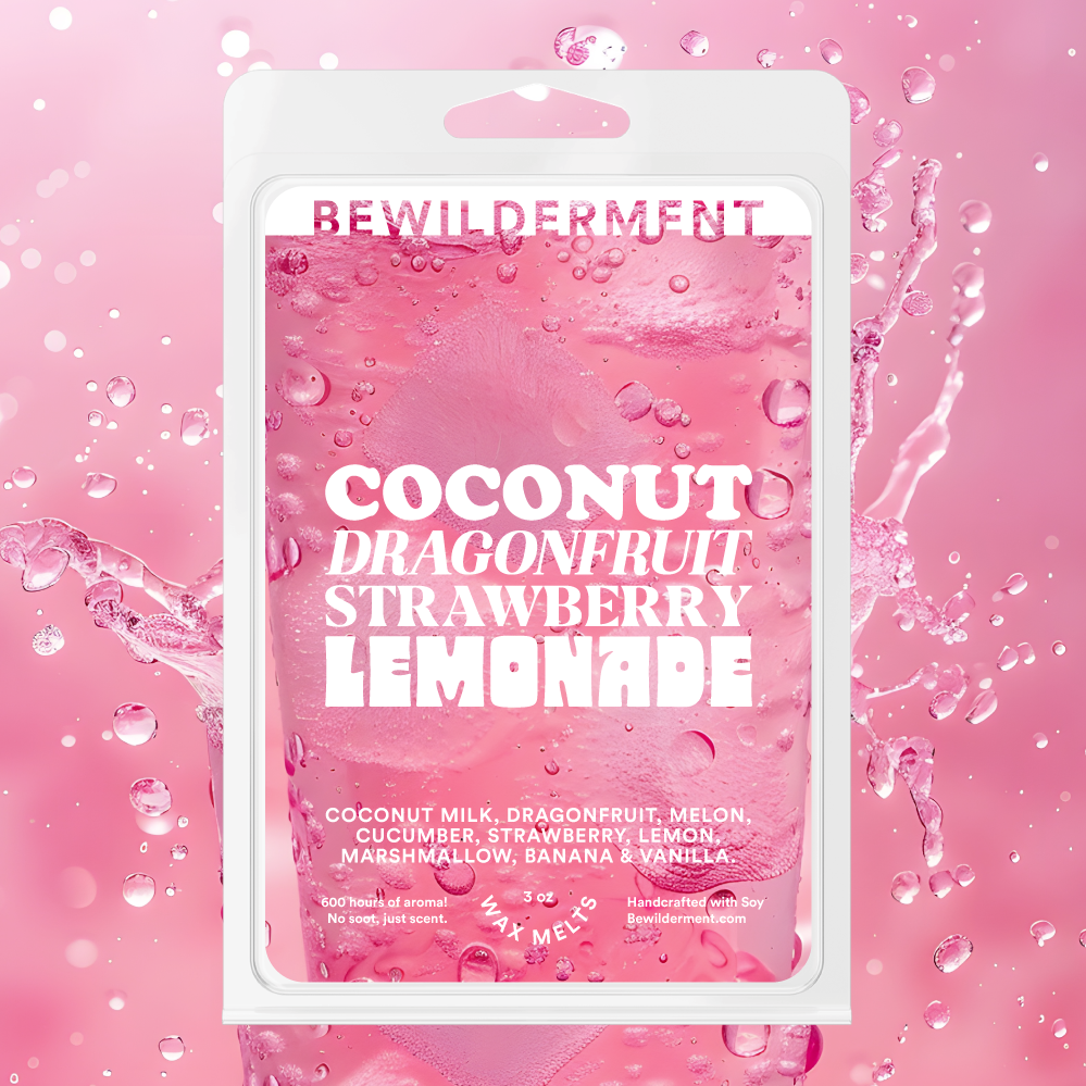 Bewilderment - Coconut Dragonfruit Strawberry Lemonade Wax Melts
