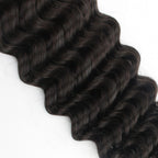 Private Label - Deep Wave Bulk 100% Human Braiding Hair