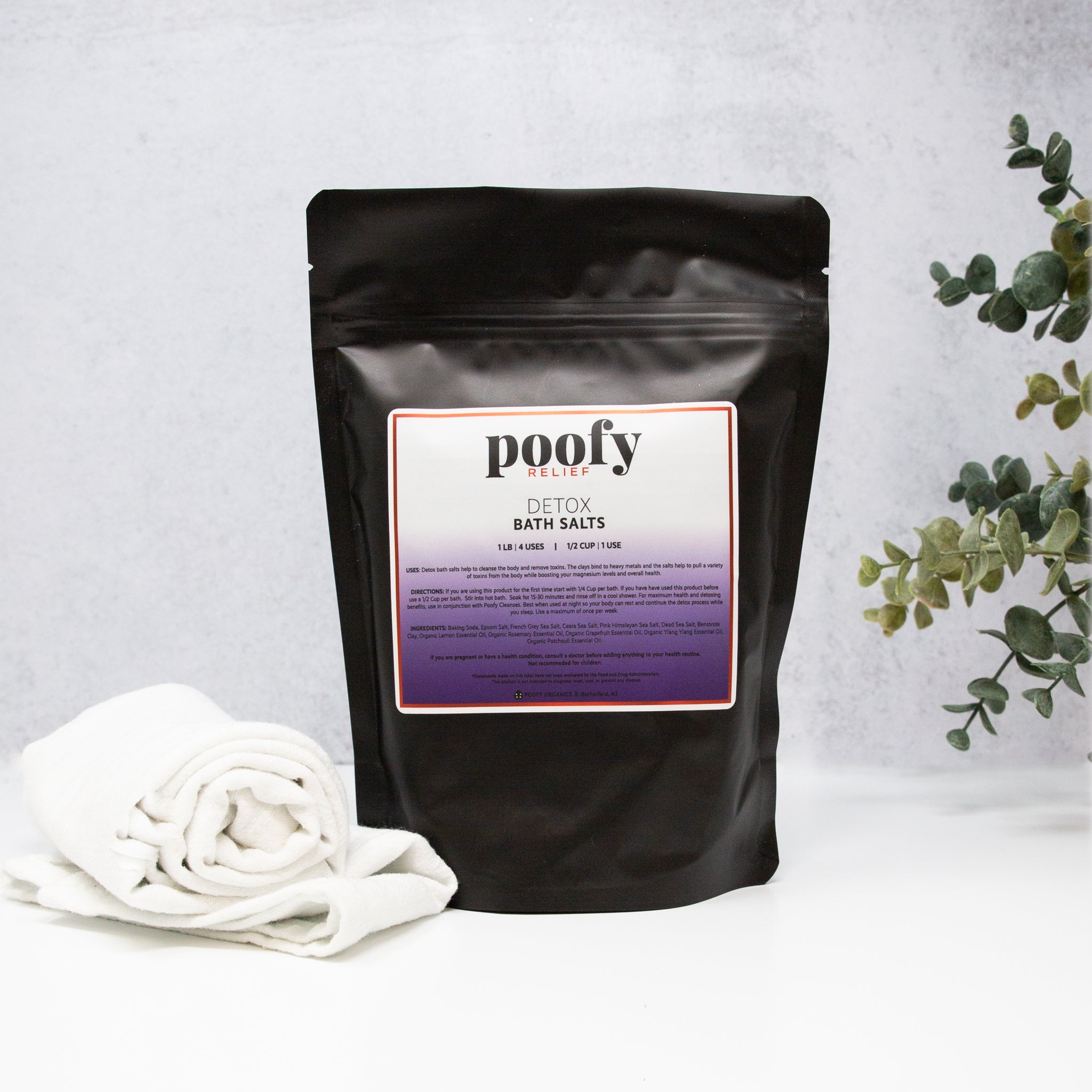 Poofy Organics - DETOX Bath Salts